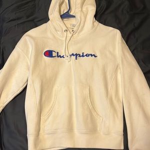 White champion sweater